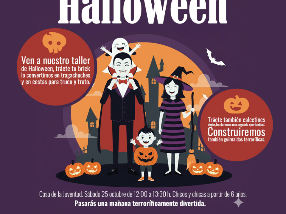 Taller en familia Halloween