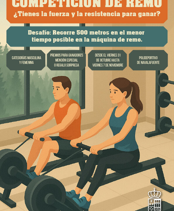 Cartel Competición de Remo